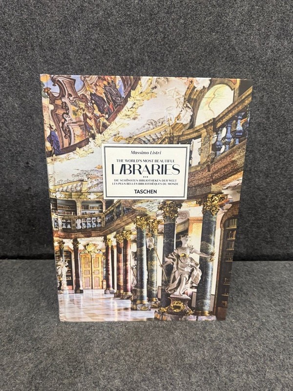 Listri The World’s Most Beautiful Libraries Hardcover Book