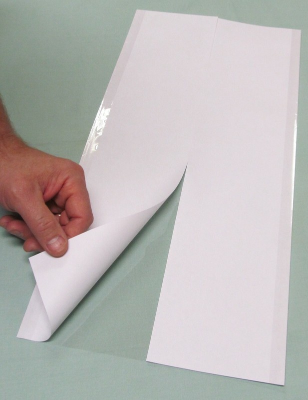 5 – 10″ x 21″ Brodart ARCHIVAL Fold-on Book Jacket Covers – super clear mylar!