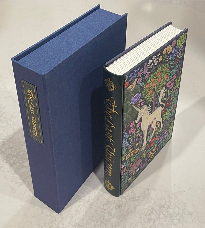 Suntup The Last Unicorn 2x Signed Peter Beagle Numbered First Edition 1st Print