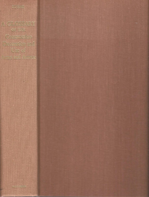 GLOSSARY OF CONSTRUCTION DECORATION and Use of Arms Armor 1961 Jack Brussel Pub
