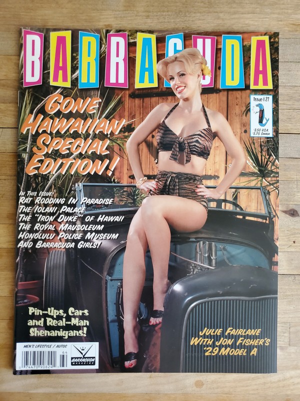 Barracuda Magazine #27 Hawaii Edition Iolani Palace La Mariana Gecko TIki Pin Up