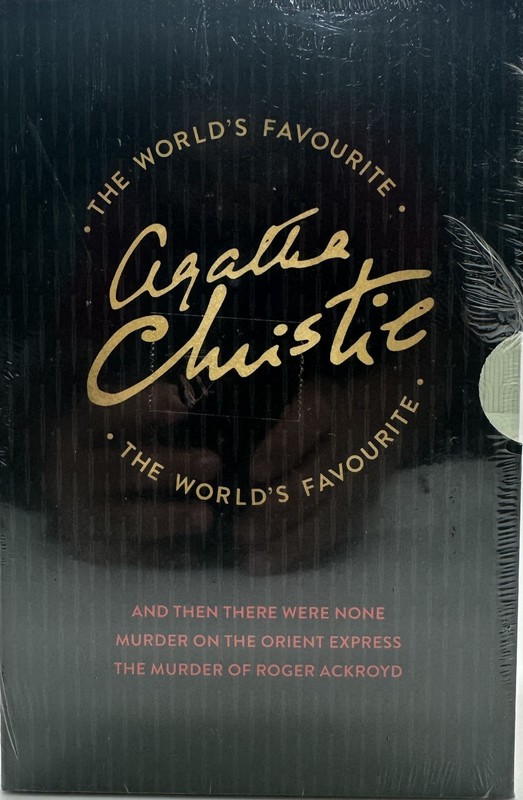 Agatha Christie 3 Book Box Set NEW Sealed Murder Mystery N Then There Were None