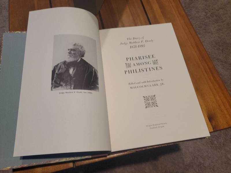 Pharisee Among Philistines: The Diary of Judge Matthew P. Deady,... gallery