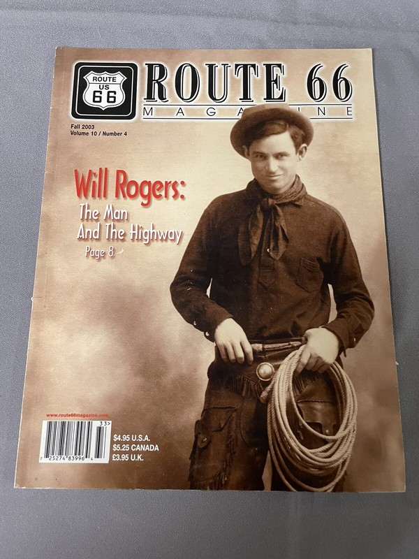 ROUTE 66 MAGAZINE Fall 2003 VOL. 10 / #4 ,IN NICE SHAPE