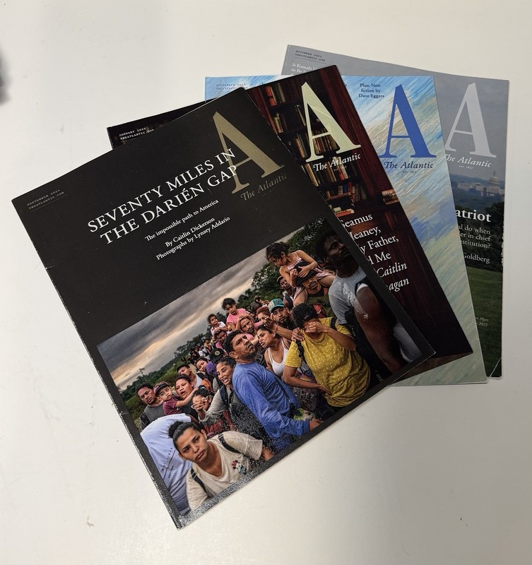 The Atlantic Magazine LOT MAGAZINES 2023 2024 2025 back issues politics culture