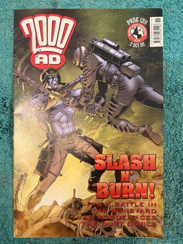2000AD Comic Judge Dredd ~ PROG 1311 - 9.4 Near Mint to 9.0 Near Mint/Very Fine gallery