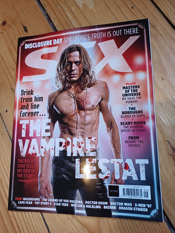 SFX Magazine (UK) – June 2026 – The Vampire Lestat – Disclosure Day