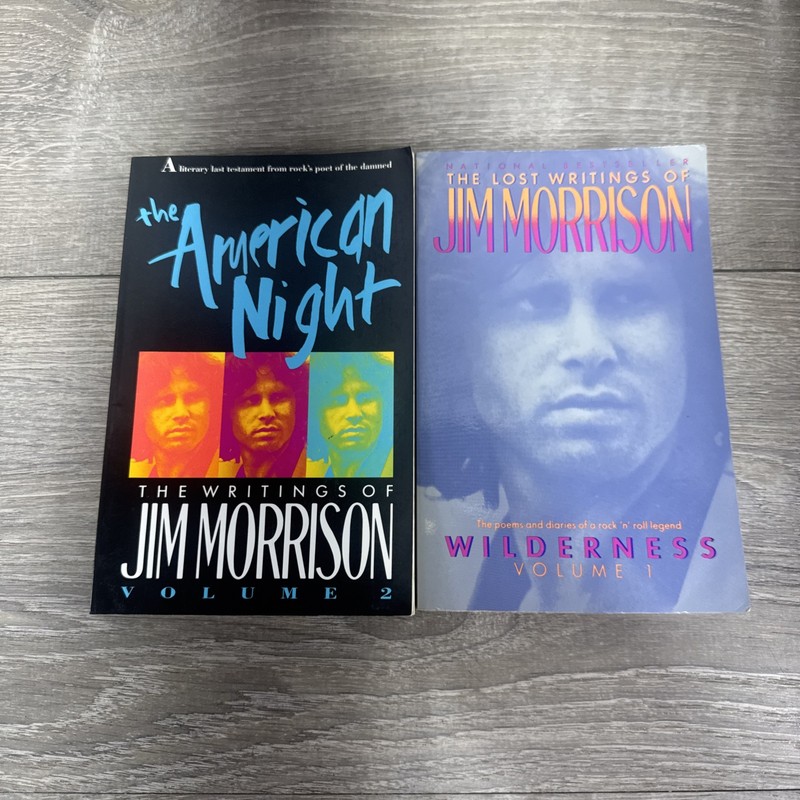 Wilderness / American Night The Lost Writings of Jim Morrison Books – Doors
