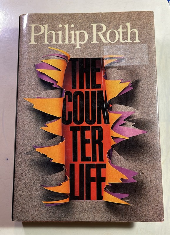 The Counterlife Philip Roth First Printing Hardcover Dust Jacket 1986