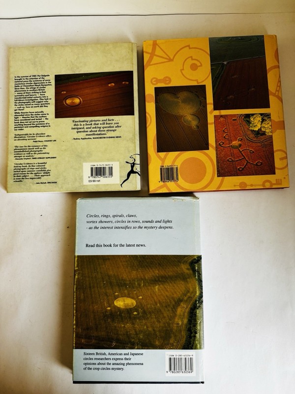 Vintage Crop Circle Book Lot Circular Evidence Circles From The Sky UFO Ephemera gallery