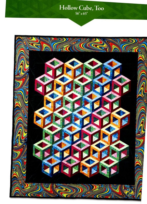 Abc 3-D Tumbling Blocks and More Quilt Pattern Book by Marci Baker for C&T Publi gallery