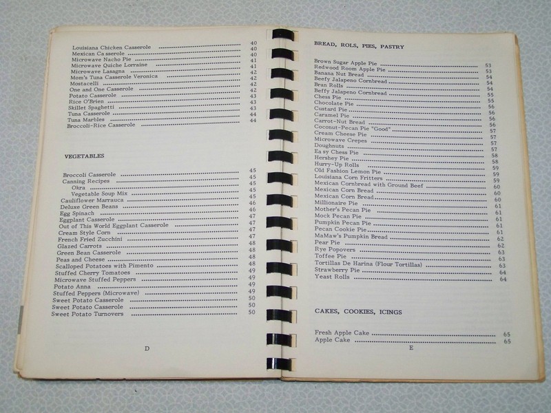 Plain Dealing Elementary and Jr. High School Cookbook Plain Dealing LA 1983 gallery