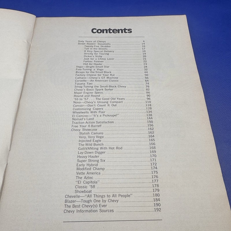 The Complete Chevrolet Book No. 2. 1972 Petersen Publishing 192 Pages Vintage gallery