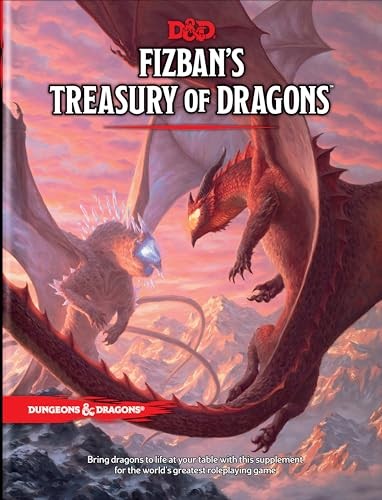 Dungeons & Dragons Fizban’s Treasury of Dragons Book, Very Good