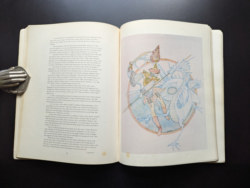 Emil Petaja Fantasy Art Hannes Bok Memorial Showcase first edition illustrated gallery