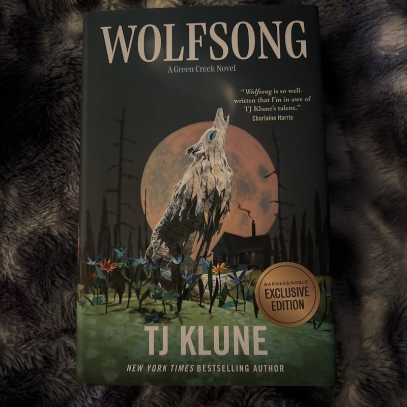 Wolfsong By T.J. Klune Barnes & Noble Exclusive Edition Sprayed