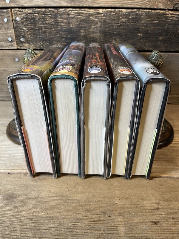 David Farland - Runelords lot Of 5 Book 2,3,4,7, & 8 In The Series SIGNED gallery