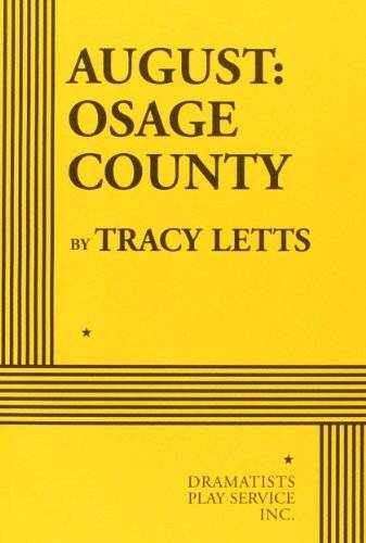 August: Osage County – Acting Edition – Paperback By Tracy Letts – GOOD