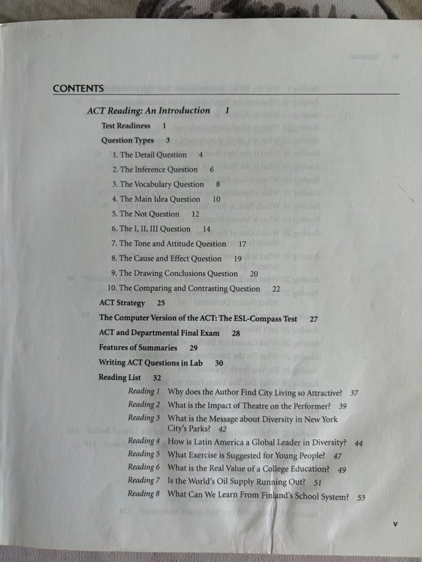 ACT Reading Preparation Manual by Ernest Nieratka(Sixth Edition)English Learning gallery