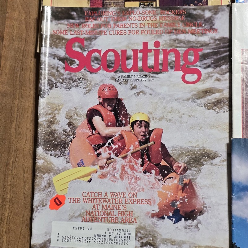 Vintage Scouting Magazine Boy Scouts Of America Illustrated Issues Lot Outdoors gallery