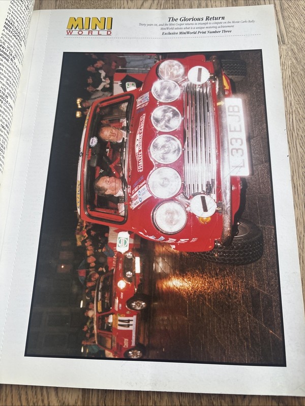 Mini World Magazine April 1994 - Includes Free Print, Stretched Limo, Zak & Bits gallery
