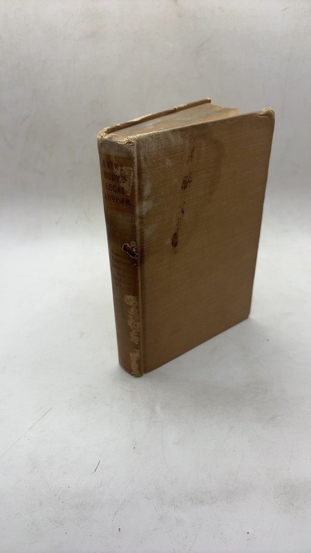 Everybody’s Legal Adviser Albert S. Bolles, Ph.D., LL.D. Hardcover 1922