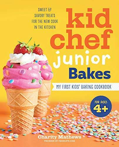 Kid Chef Junior Bakes: My First Kids Baking Cookbook – Paperback – GOOD