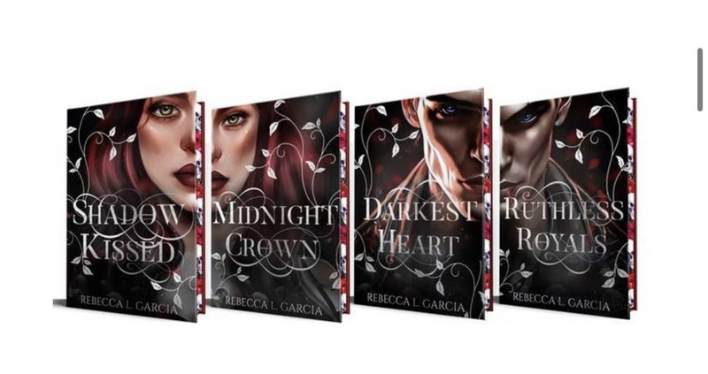 Shadow Kissed Box Set By Rebecca L Garcia Signed Edition (4books) Horror Romance