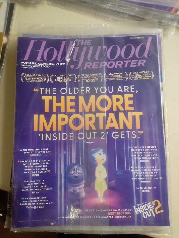 New Sealed The Hollywood Reporter 2025 January 7 2025 Awards Specials Edition