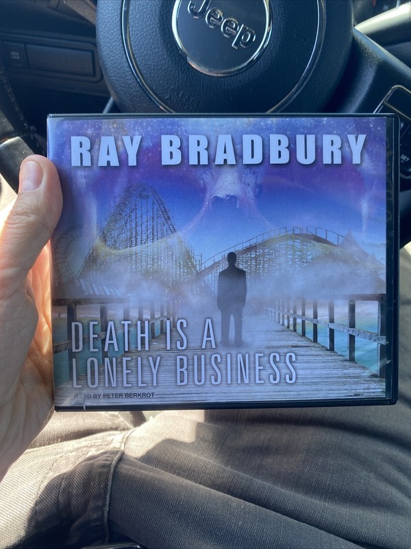 Ray Bradbury – Death Is A Lonely Business Audiobook 7 CD’s Tantor Media 2010