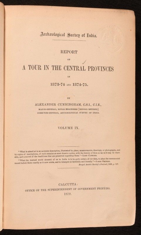 1878-80 5vols Archaeological Survey of India Alexander Cunningham Illus Very ... gallery