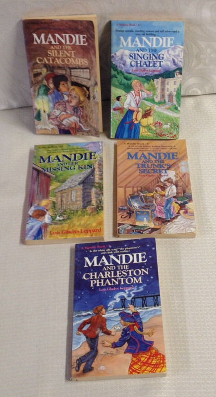 Lot 5 Mandie Mystery Books Lois Gladys Leppard Bethany House Christian