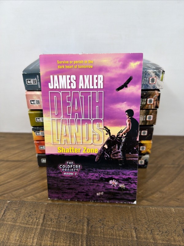 Deathlands Series James Axler Lot of 9 Sci-Fi Paperbacks Dystopian gallery
