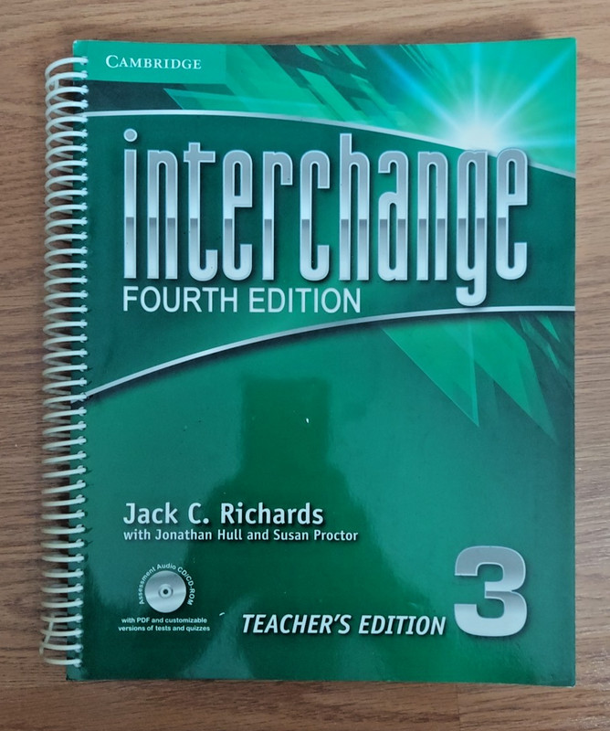 Interchange 3 Teacher’s Edition with Assessment Audio CD-ROM 4th Edition Book