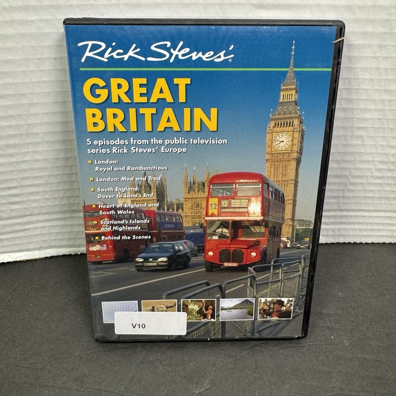 Rick Steves’ Europe: Great Britain – DVD-ROM – VERY GOOD
