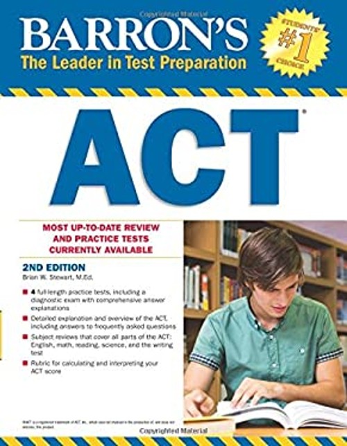 Barron’s ACT Paperback Brian Stewart