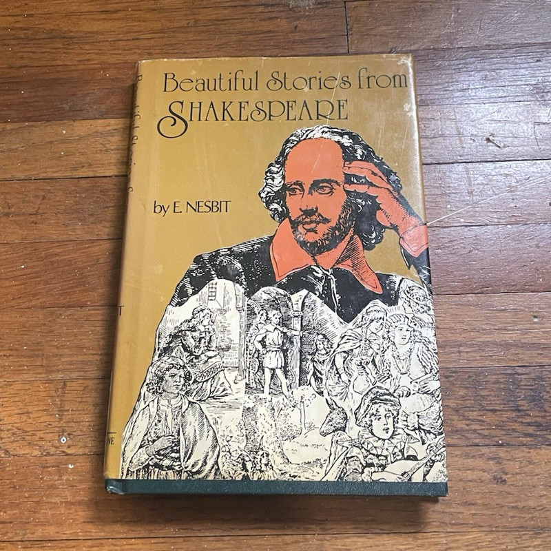 Beautiful Stories from Shakespeare HC by E. Nesbit Illus Fritz Kredel 1962