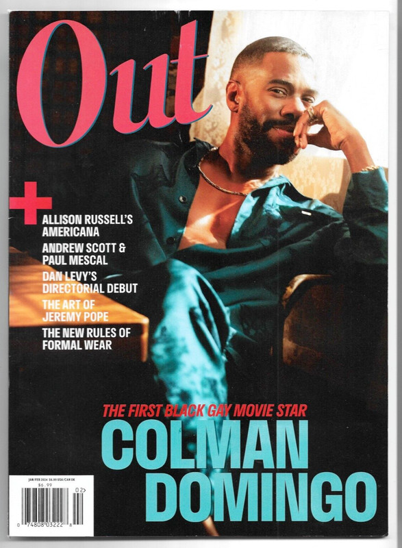 Colman Domingo ~ OUT MAGAZINE January / February 2024