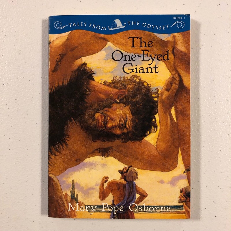 2002 THE ONE-EYED GIANT by Mary Pope Osborne (Trade Paperback)