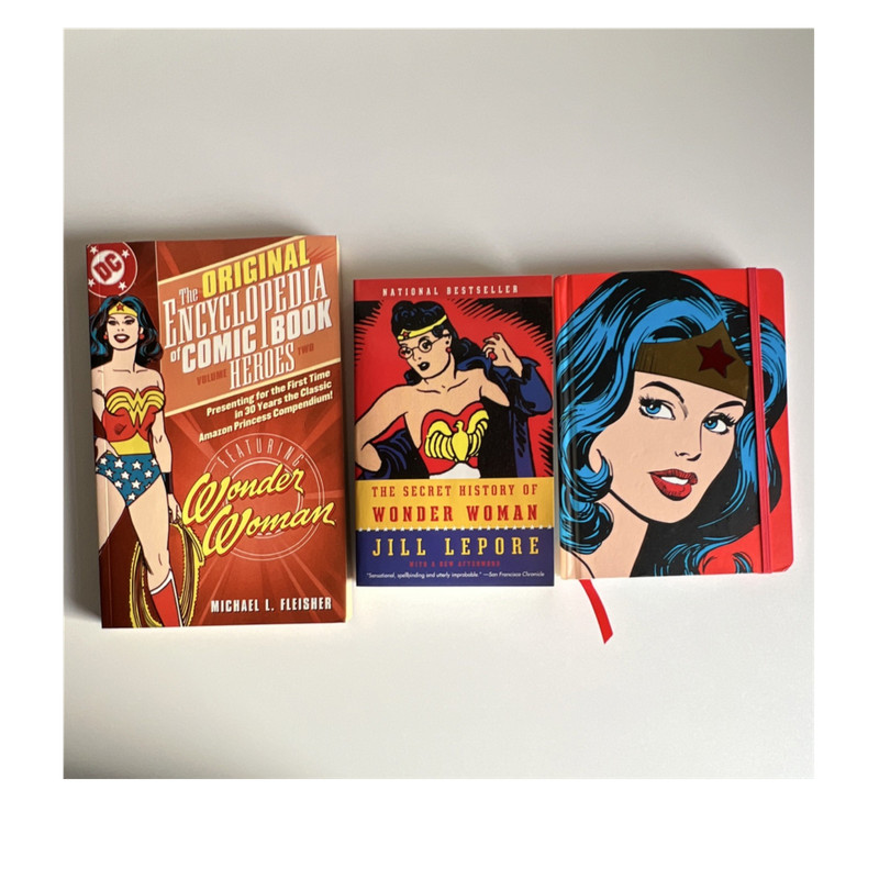 Wonder Woman Books by Fleisher & Lepore: Encyclopedia, History, Journal