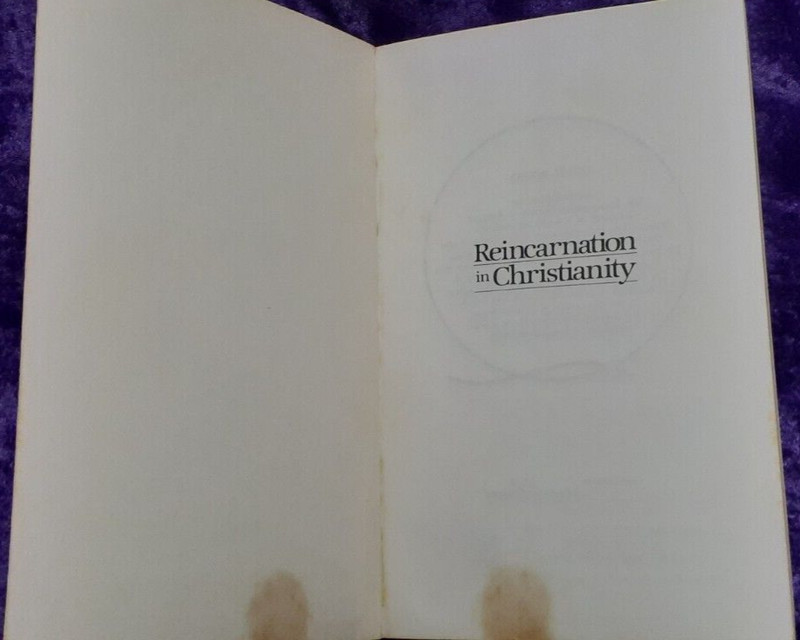 Reincarnation In Christianity New Vision of the Role of Rebirth Paperback*STAINS gallery