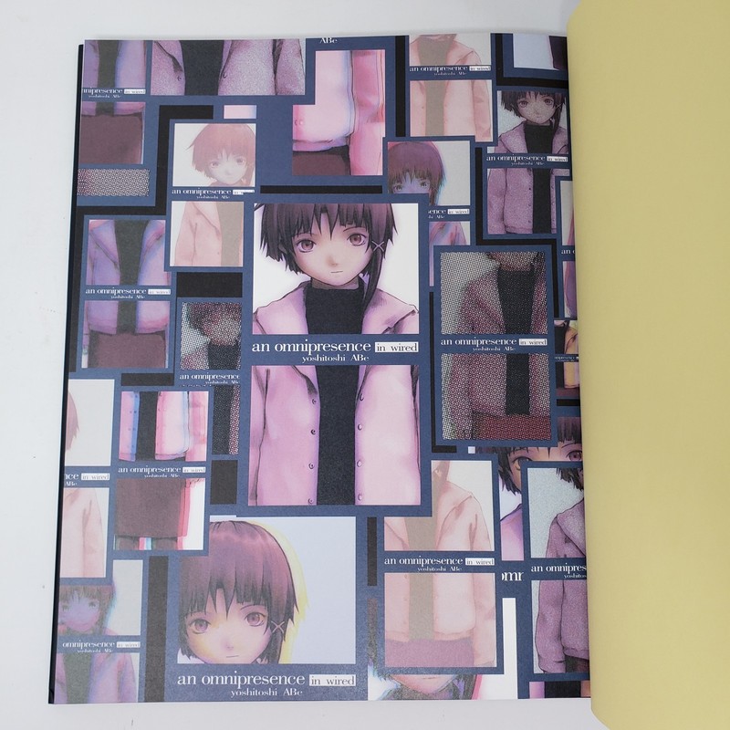 An Omnipresence in Wired Lain Artbook by Yoshitoshi Abe (4th Printing, HC, DJ) gallery