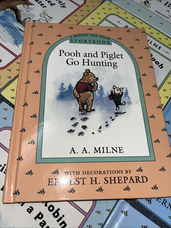 Lot of 10 The Winnie the Pooh Library by A.A. Milne Hardcover gallery