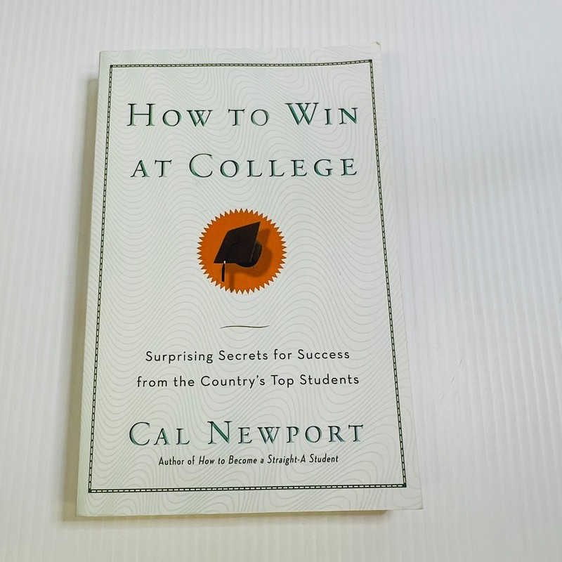 How to Become a Straight-A Student & How to Win College Cal Newport Lot x 2 gallery