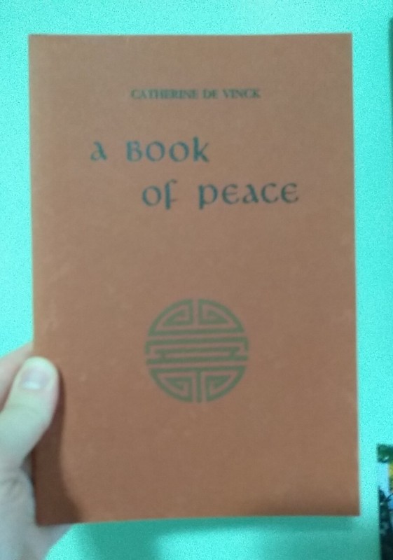 A Book of Peace by Catherine De Vinck Paperback, 1985 Poems