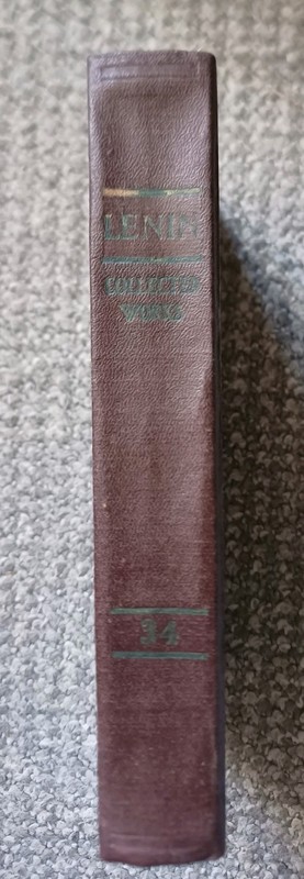 Vladimir Lenin Collected Works Volume 34 Progress Publishers Moscow Hardcover gallery