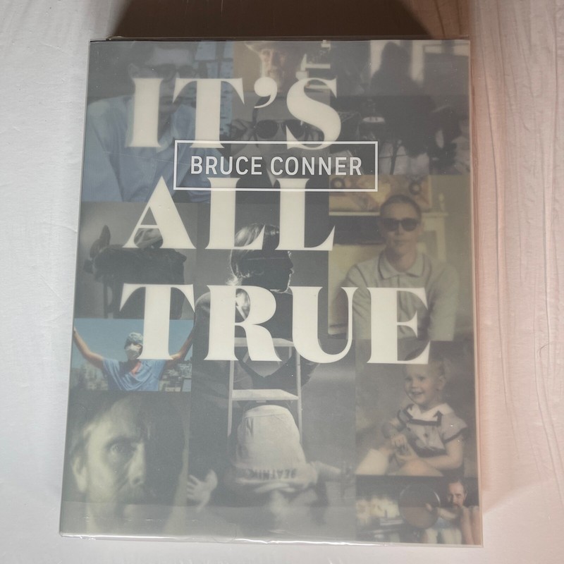 David Byrne, et al BRUCE CONNER IT’S ALL TRUE 2016 1st Ed PB w/DJ VG SHOWN