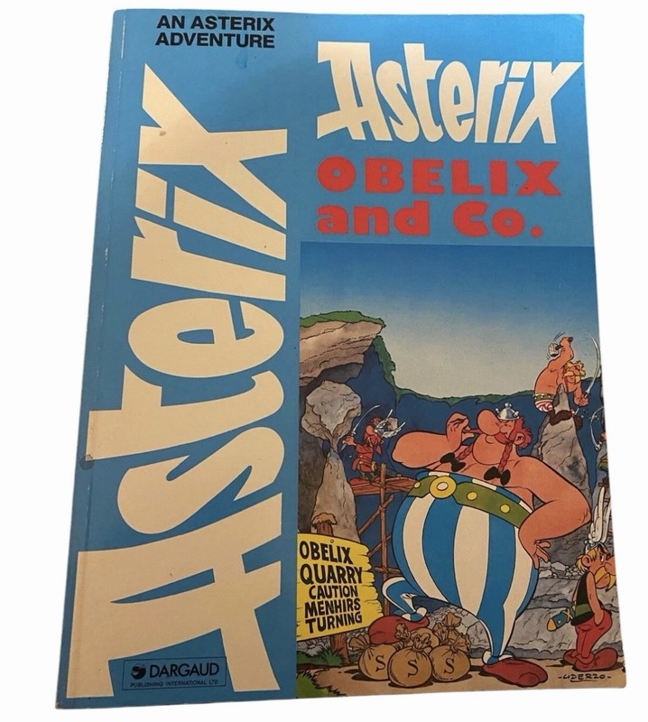 Book Comic Graphic Novel Asterix Obelix & Co. Paperback Used Great Art