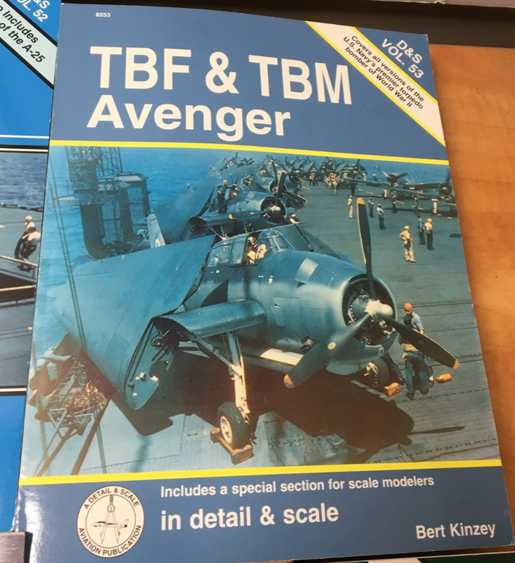 TBF & TBM Avenger Detail & Scale D&S Volume 53 Bert Kinzey Magazine 8253