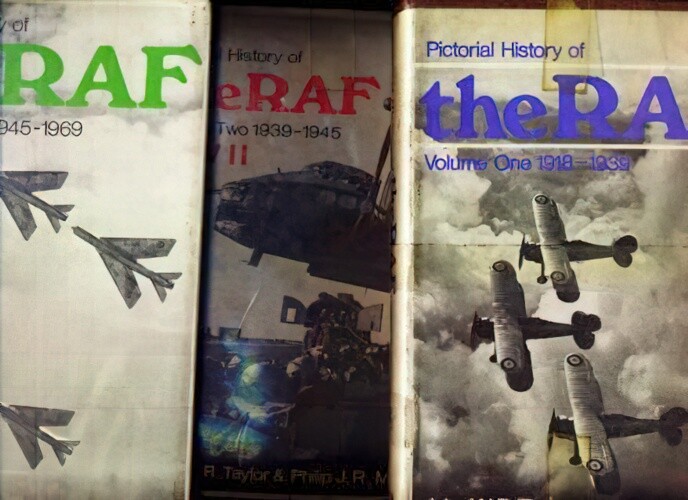 Pictorial history of the R.A.F (3 VOLS. COMPLETE)